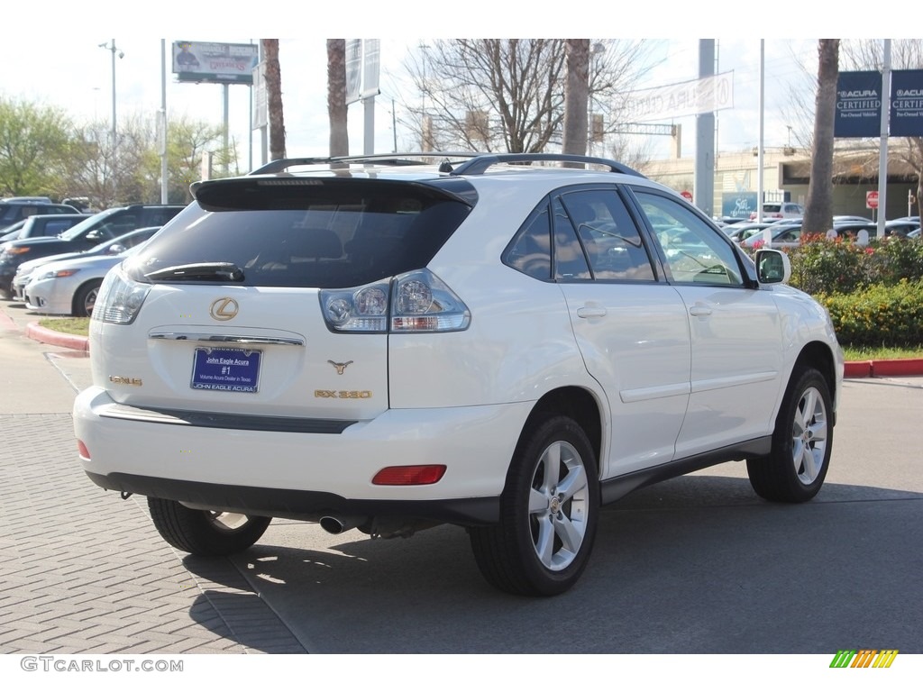 2004 RX 330 - Crystal White Pearl / Ivory photo #7