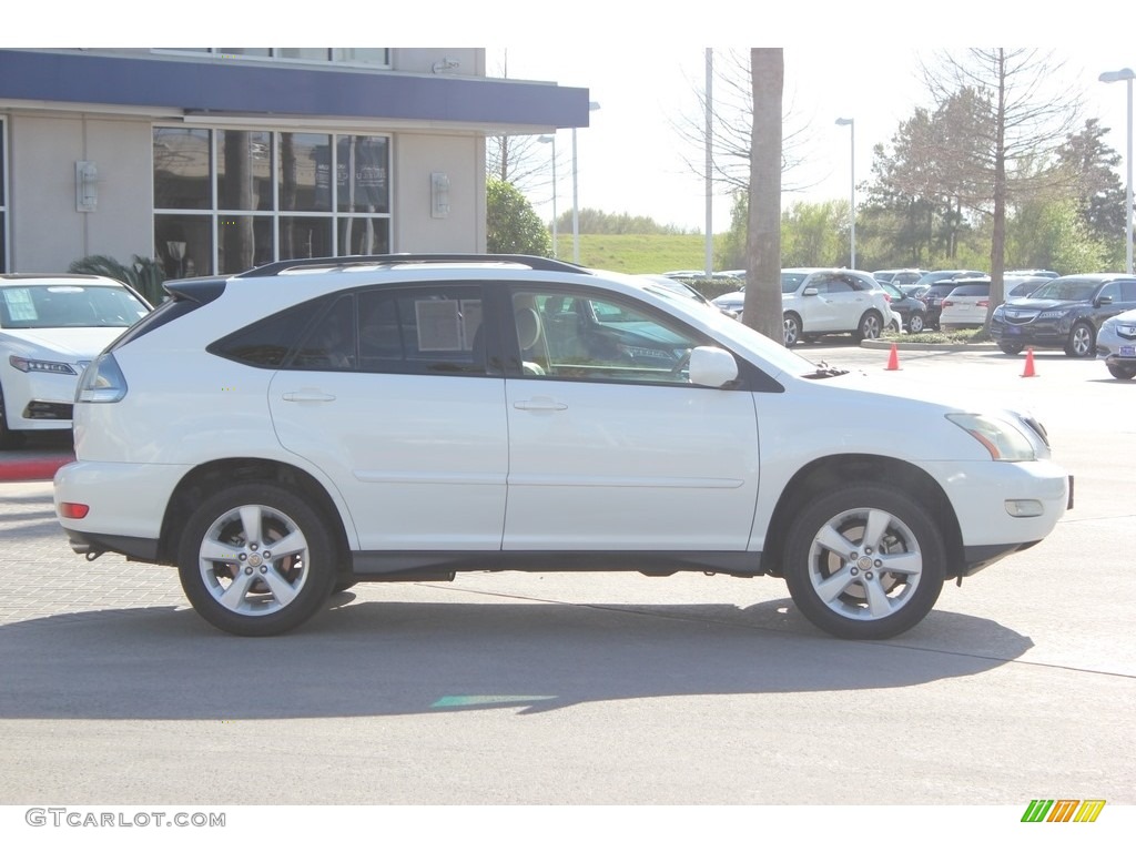 2004 RX 330 - Crystal White Pearl / Ivory photo #8