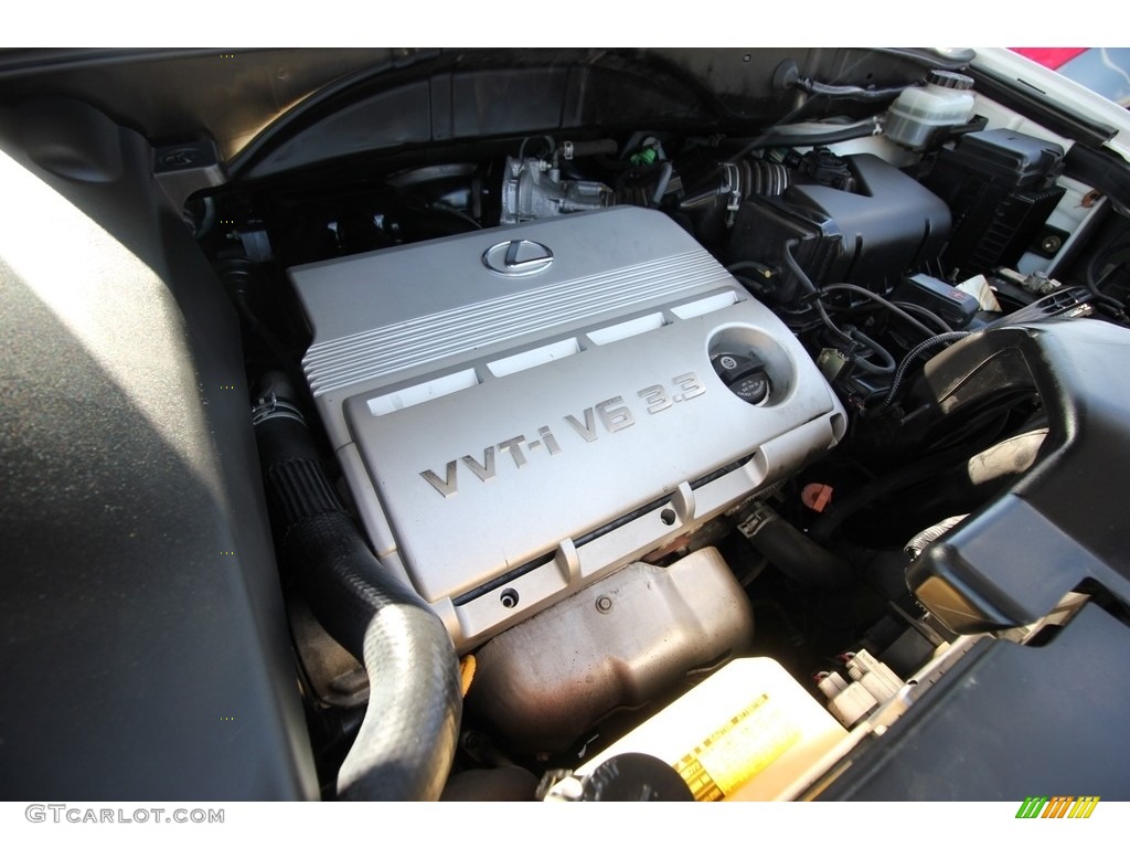 2004 RX 330 - Crystal White Pearl / Ivory photo #41