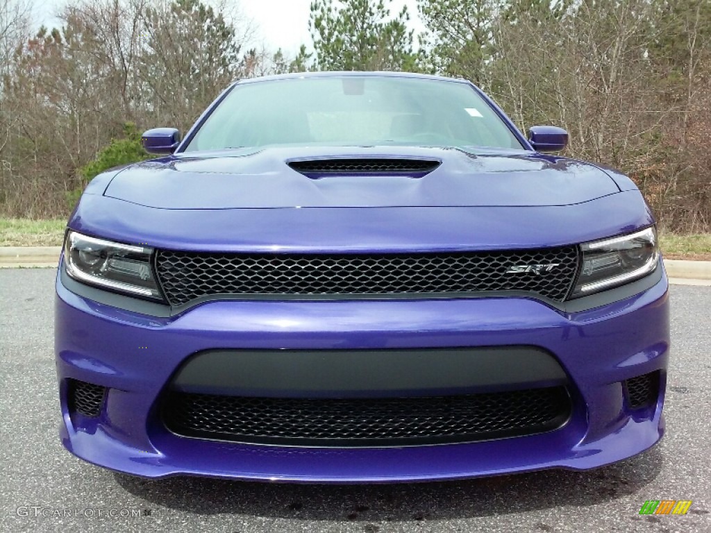 Plum Crazy Pearl 2016 Dodge Charger SRT Hellcat Exterior Photo #111476239