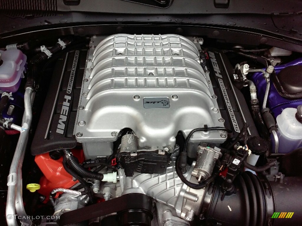 2016 Dodge Charger SRT Hellcat 6.2 Liter SRT Hellcat HEMI Supercharged OHV 16-Valve VVT V8 Engine Photo #111476425