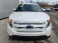 2014 White Platinum Ford Explorer Limited 4WD  photo #8