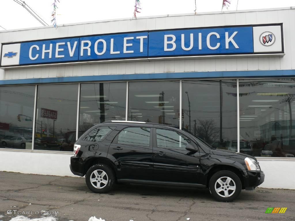 2006 Equinox LS AWD - Black / Light Gray photo #1