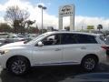 2015 Majestic White Infiniti QX60 3.5 AWD  photo #12