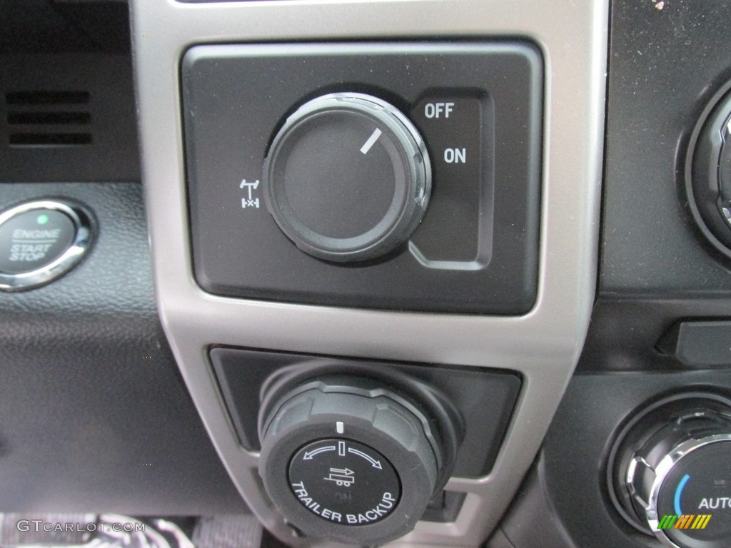 2016 F150 Lariat SuperCrew - White Platinum / Black photo #27