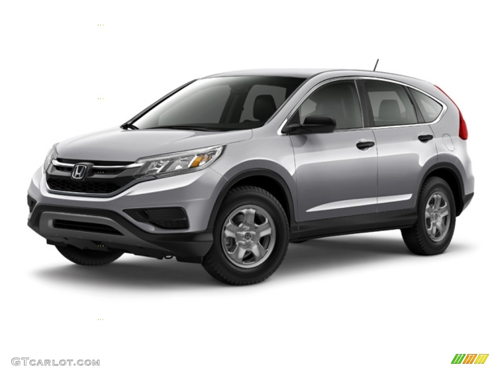 2016 CR-V LX - Alabaster Silver Metallic / Gray photo #18