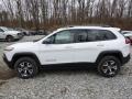 2016 Bright White Jeep Cherokee Trailhawk 4x4  photo #2