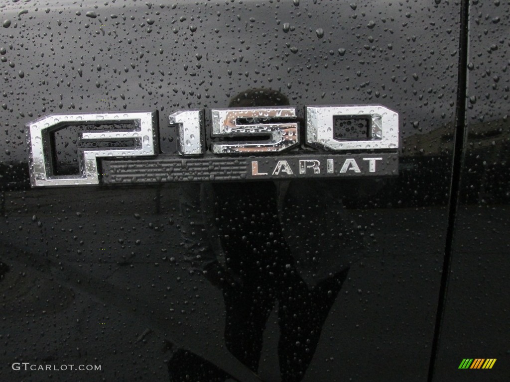 2016 F150 Lariat SuperCrew - Shadow Black / Black photo #13