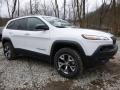 2016 Bright White Jeep Cherokee Trailhawk 4x4  photo #8