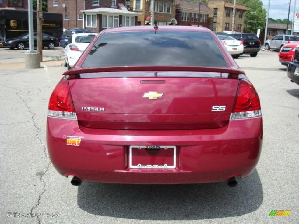 2006 Impala SS - Sport Red Metallic / Ebony Black photo #3