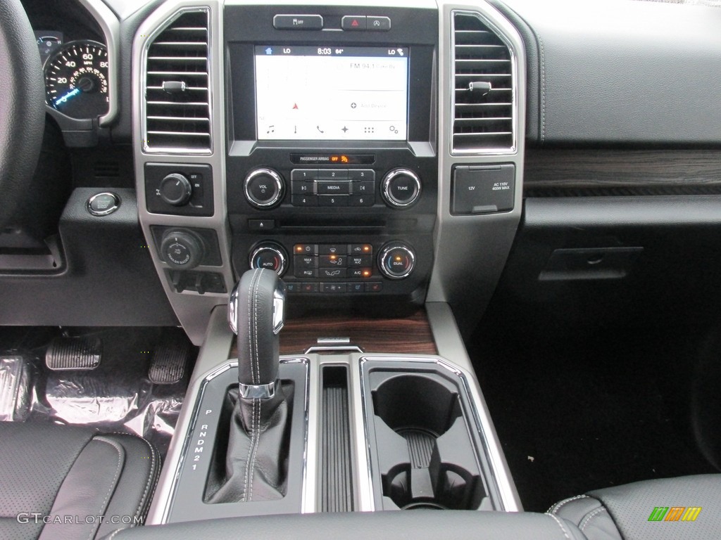 2016 F150 Lariat SuperCrew - Shadow Black / Black photo #24