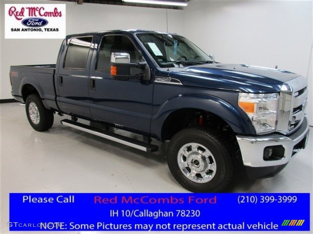 Blue Jeans Metallic Ford F250 Super Duty