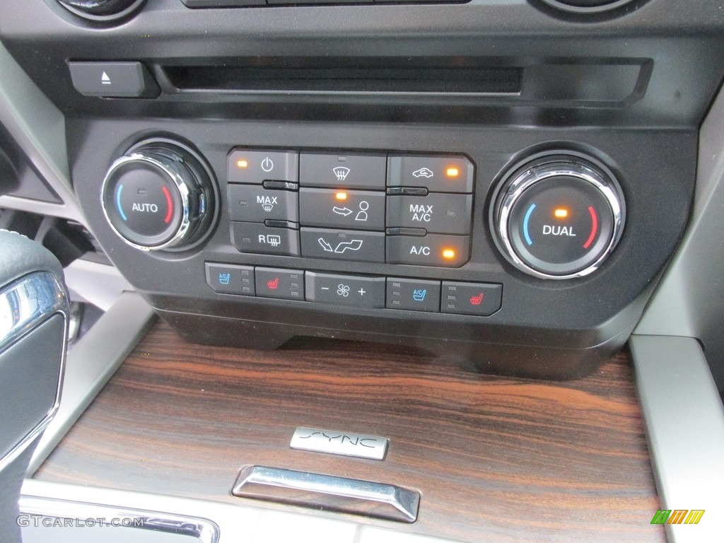 2016 F150 Lariat SuperCrew - Shadow Black / Black photo #27