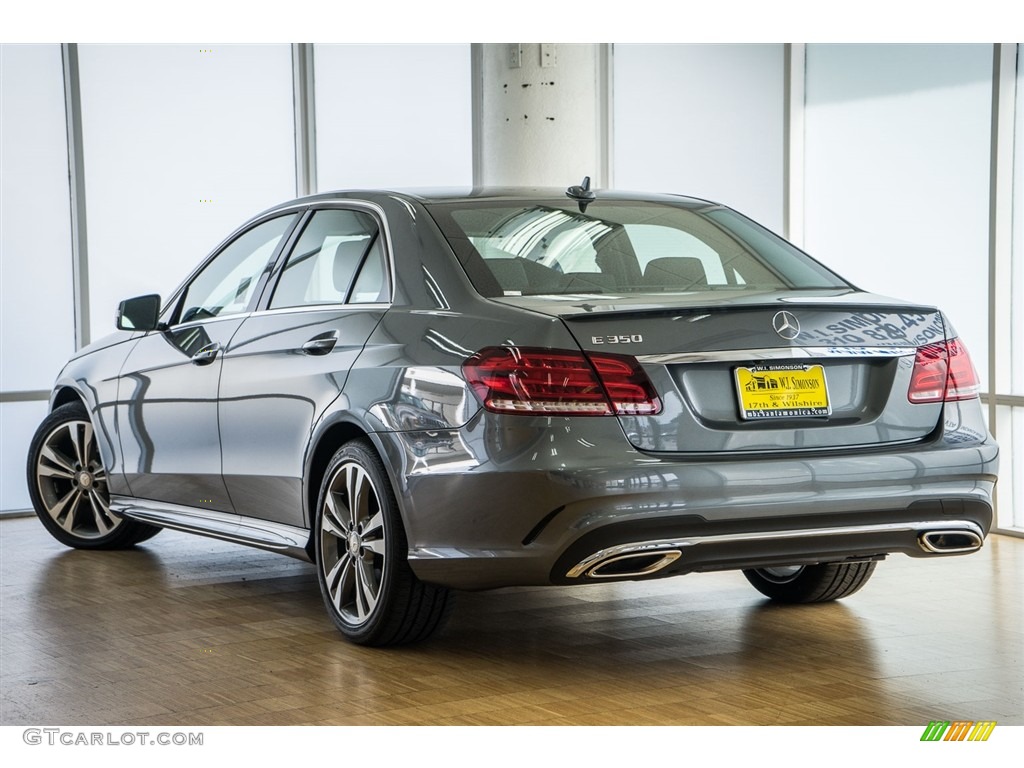 2016 E 350 Sedan - Selenite Grey Metallic / Black photo #3