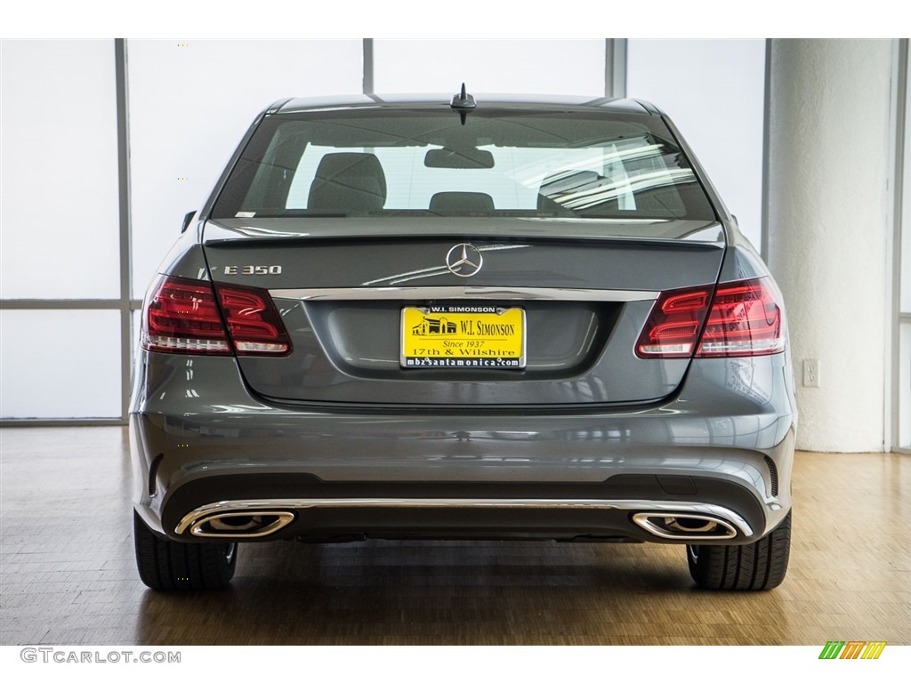 2016 E 350 Sedan - Selenite Grey Metallic / Black photo #4