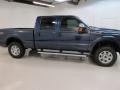 2016 Blue Jeans Metallic Ford F250 Super Duty XLT Crew Cab 4x4  photo #12