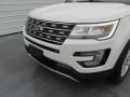 2016 White Platinum Metallic Tri-Coat Ford Explorer XLT  photo #10