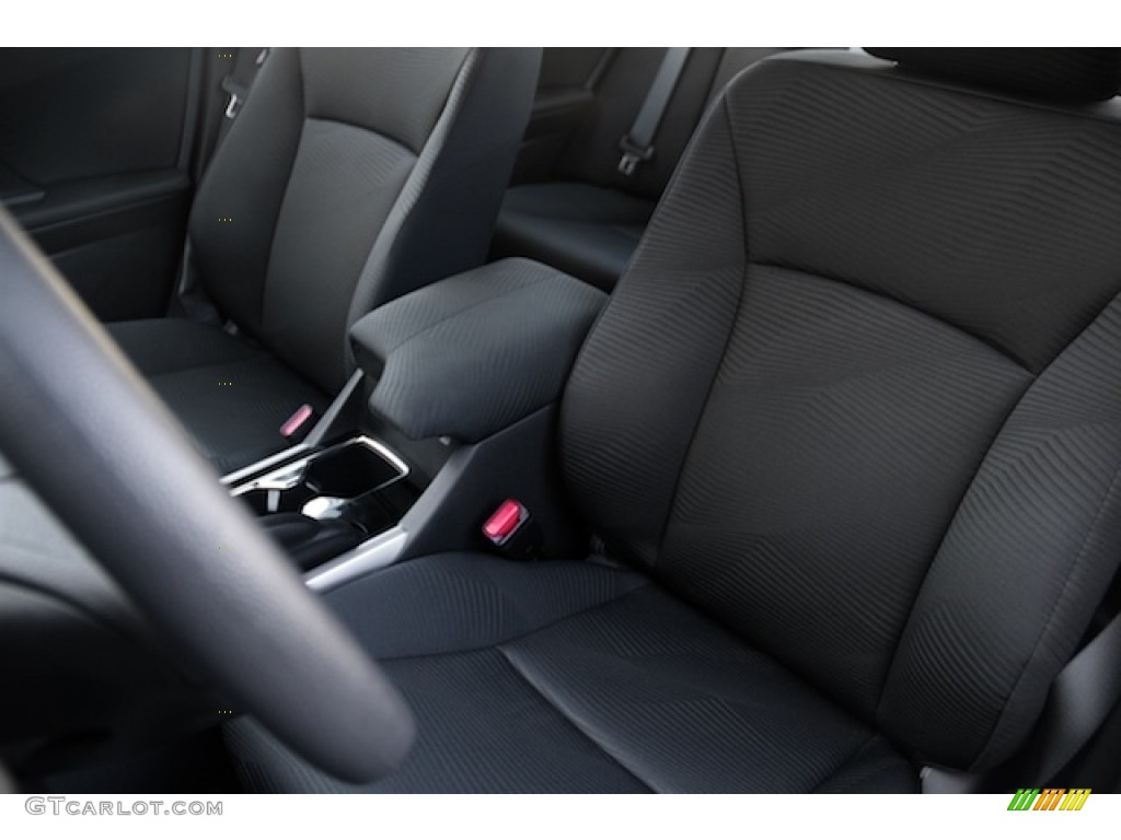 2016 Accord LX Sedan - Lunar Silver Metallic / Black photo #10