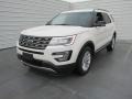 2016 White Platinum Metallic Tri-Coat Ford Explorer XLT  photo #7