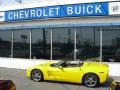 2007 Velocity Yellow Chevrolet Corvette Convertible  photo #2