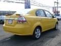 2008 Summer Yellow Chevrolet Aveo LT Sedan  photo #4