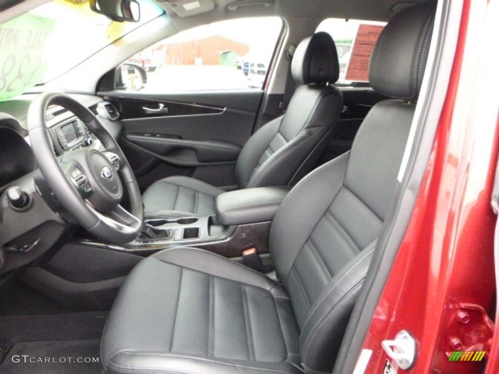 2016 Sorento EX AWD - Remington Red / Dark Gray photo #13