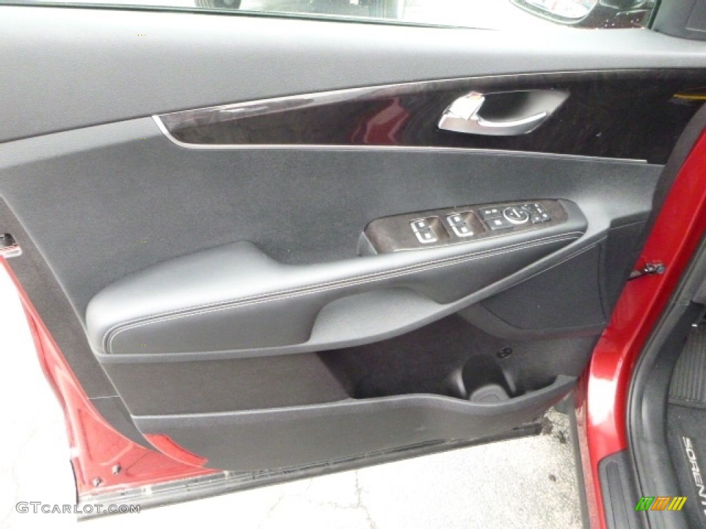 2016 Sorento EX AWD - Remington Red / Dark Gray photo #14