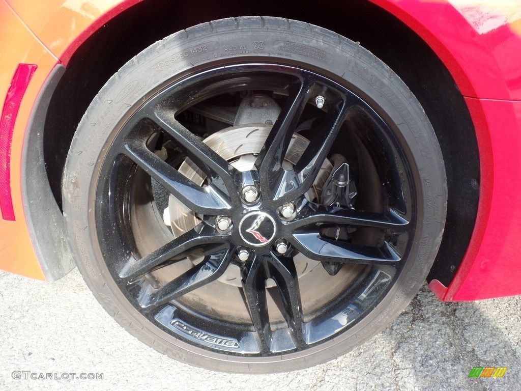 2014 Corvette Stingray Coupe Z51 - Torch Red / Jet Black photo #15