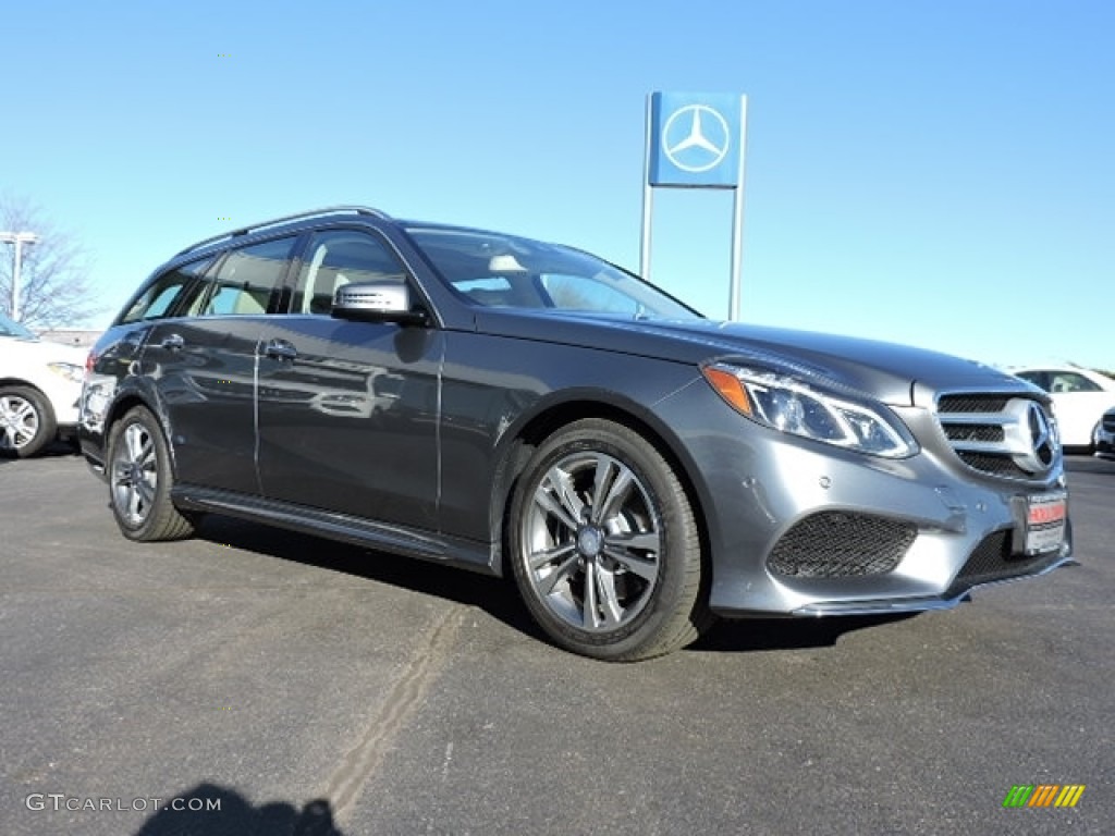 2016 E 350 4Matic Wagon - Selenite Grey Metallic / Silk Beige/Espresso Brown photo #3