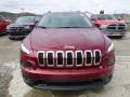 2016 Deep Cherry Red Crystal Pearl Jeep Cherokee Latitude 4x4  photo #12