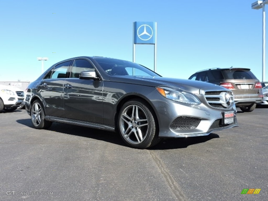 2016 E 350 4Matic Sedan - Selenite Grey Metallic / Black photo #3