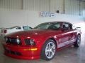 2008 Dark Candy Apple Red Ford Mustang Steeda GT Premium Coupe  photo #1