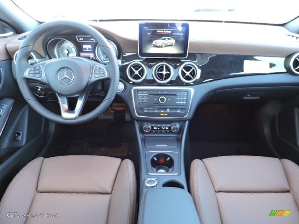 2016 Mercedes-Benz CLA 250 4Matic Brown Dashboard Photo #111496303