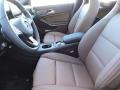 2016 Mercedes-Benz CLA Brown Interior Front Seat Photo