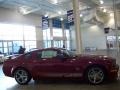 2008 Dark Candy Apple Red Ford Mustang Steeda GT Premium Coupe  photo #11