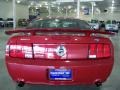 2008 Dark Candy Apple Red Ford Mustang Steeda GT Premium Coupe  photo #14