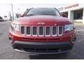2016 Deep Cherry Red Crystal Pearl Jeep Compass Latitude  photo #2
