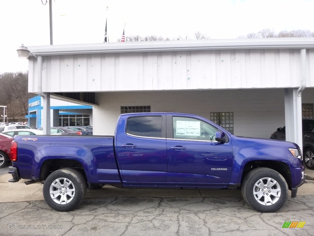 2016 Colorado LT Crew Cab 4x4 - Laser Blue / Jet Black/Dark Ash photo #1