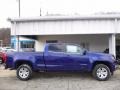 2016 Laser Blue Chevrolet Colorado LT Crew Cab 4x4  photo #1