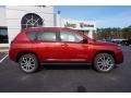 2016 Deep Cherry Red Crystal Pearl Jeep Compass Latitude  photo #8