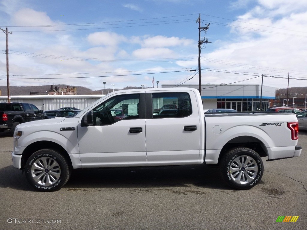 2016 F150 XL SuperCrew 4x4 - Oxford White / Black photo #6