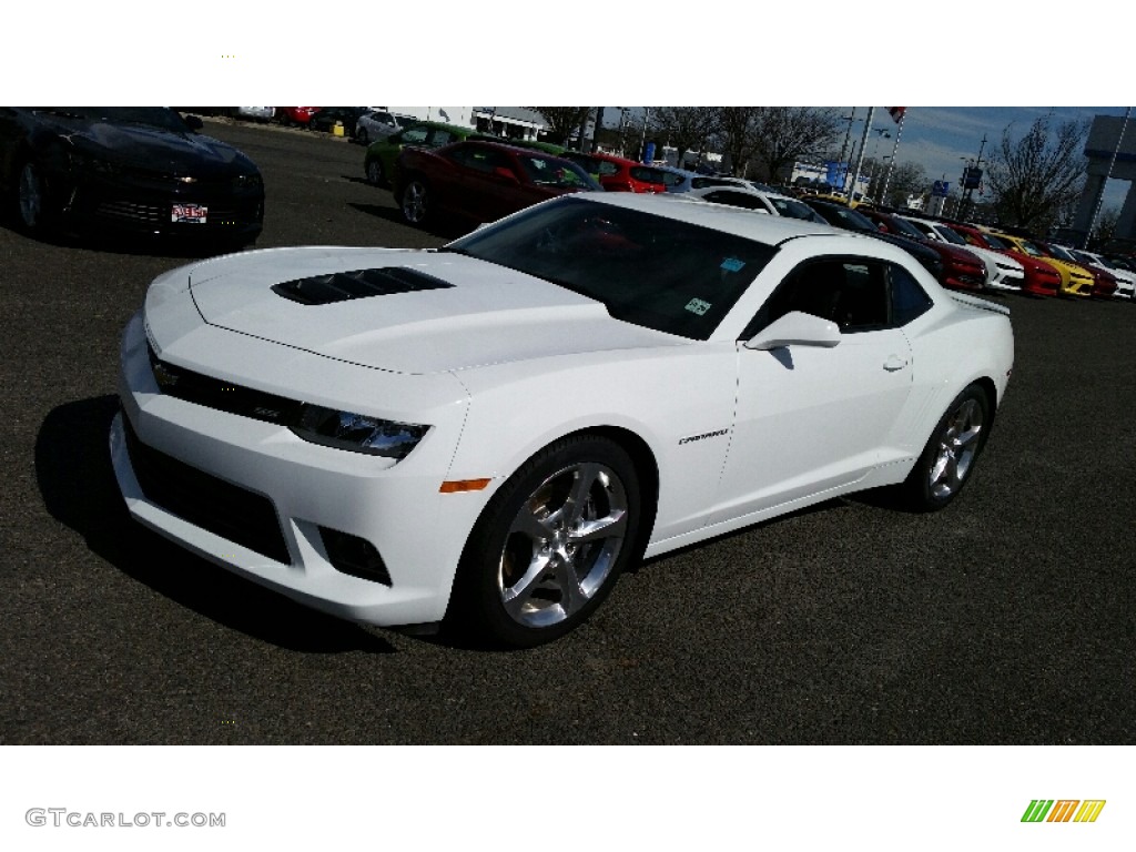 2015 Camaro SS Coupe - Summit White / Black photo #3