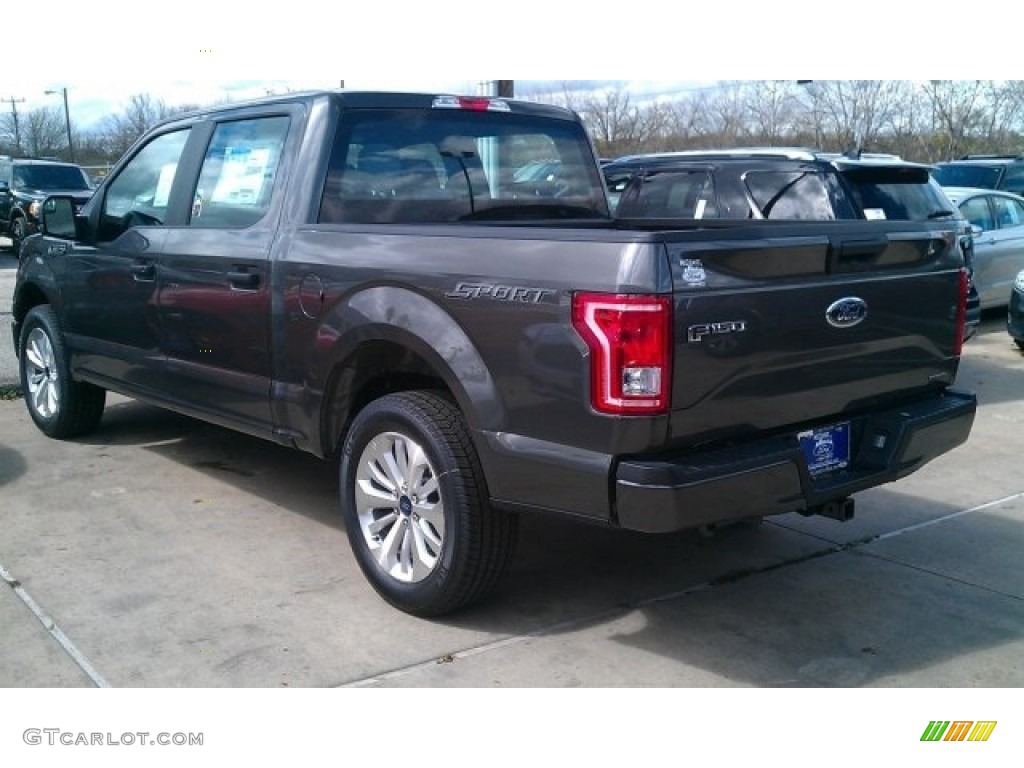 2016 F150 XL SuperCrew - Magnetic / Medium Earth Gray photo #10