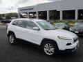 2016 Bright White Jeep Cherokee Limited  photo #10
