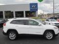 2016 Bright White Jeep Cherokee Limited  photo #11