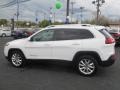 2016 Bright White Jeep Cherokee Limited  photo #15