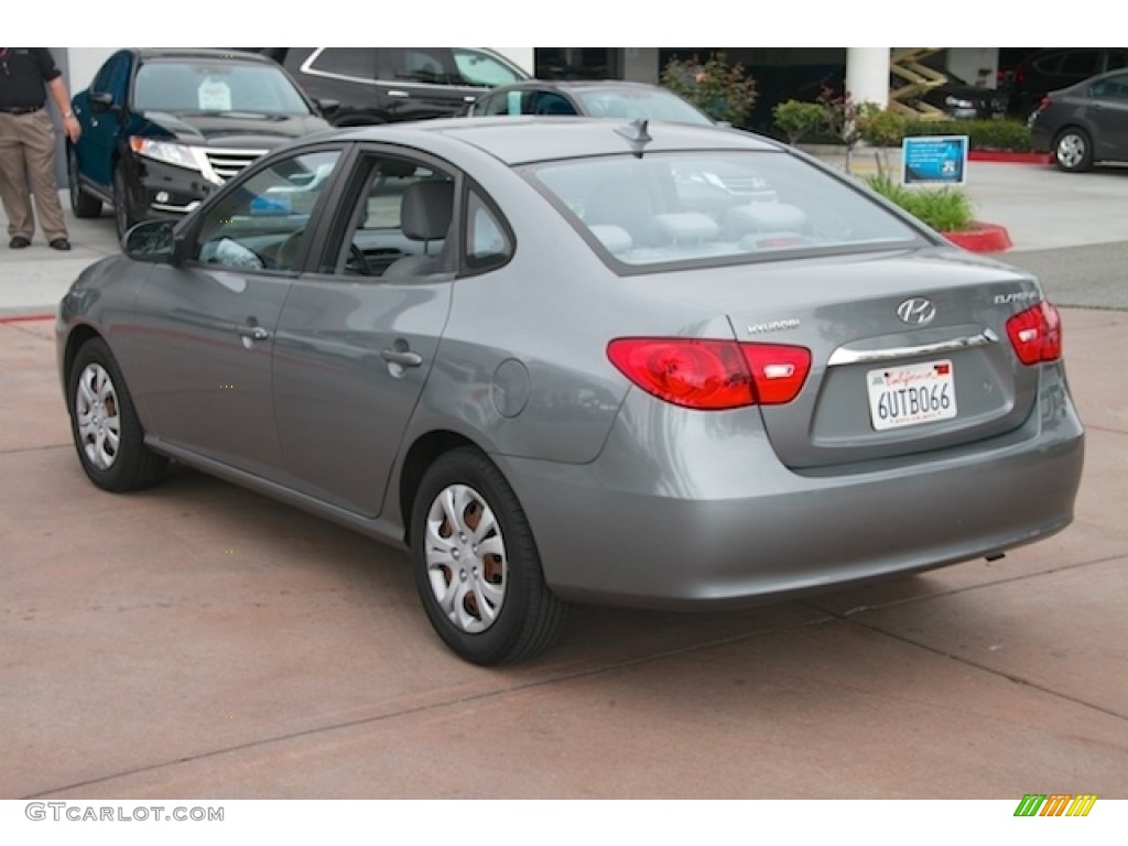 2010 Elantra GLS - Carbon Gray Mist / Gray photo #2