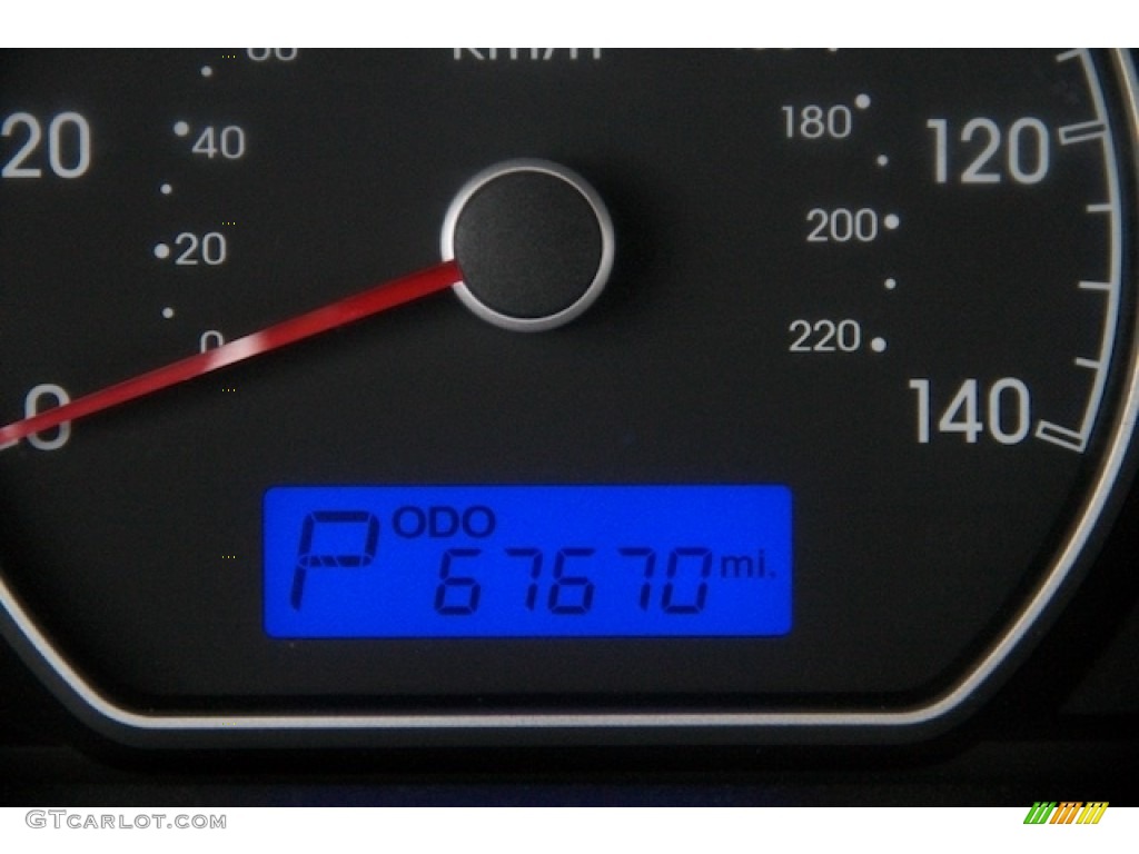 2010 Elantra GLS - Carbon Gray Mist / Gray photo #6