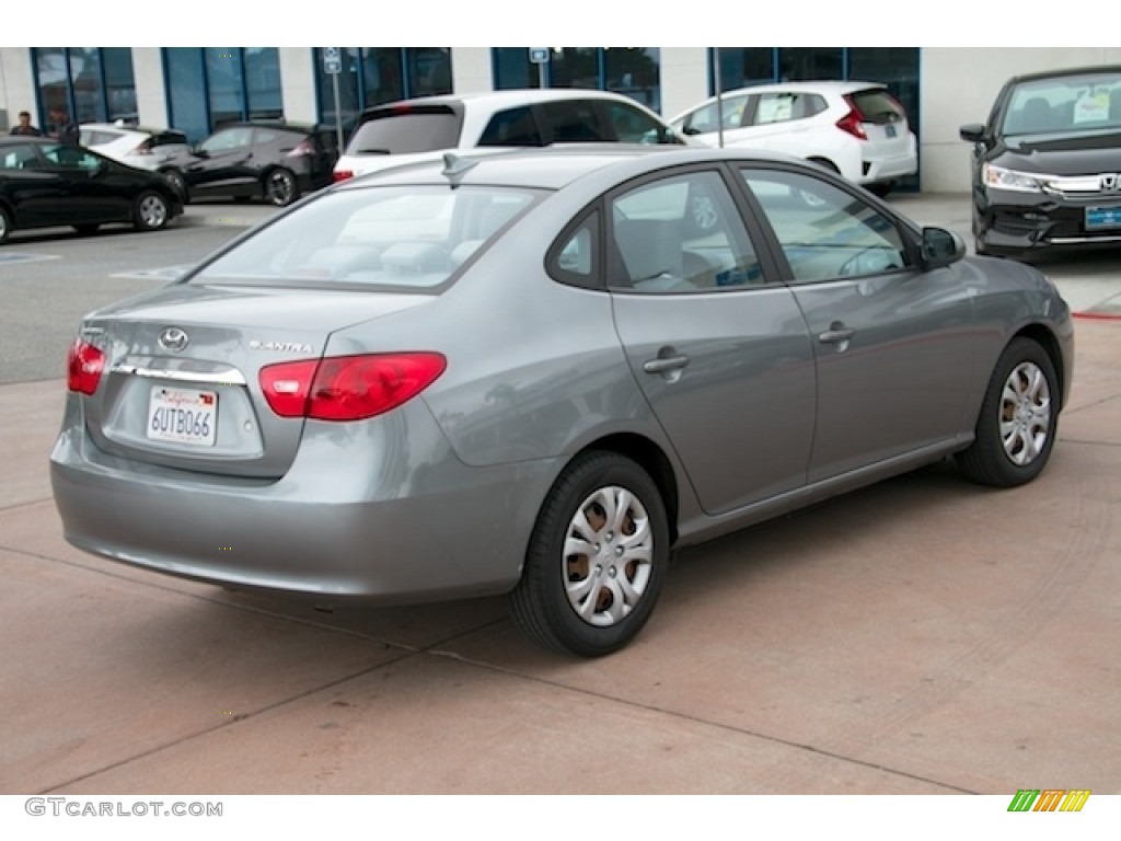 2010 Elantra GLS - Carbon Gray Mist / Gray photo #11