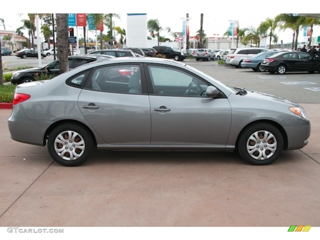 2010 Elantra GLS - Carbon Gray Mist / Gray photo #12